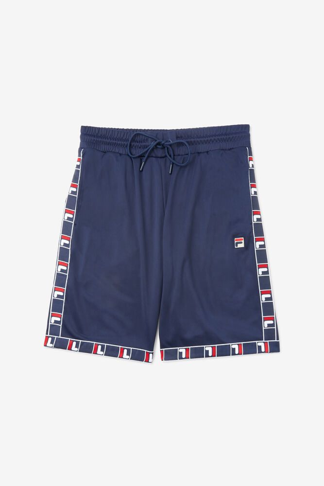 Fila Shorts Mens Navy - Pane - Philippines 2017895-PD